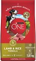 Purina ONE Lamb & Rice Formula Dry Dog Food, 1.81-kg bag
