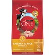 Show in main carousel: Purina ONE Chicken & Rice Formula Dry Dog Food, 7-kg bag slide 1 of 10