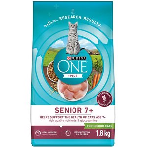 PURINA ONE Plus Indoor Advantage Turkey Dry Cat Food 1.8 kg bag