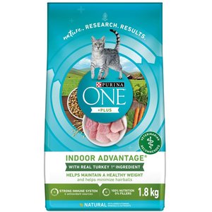 PURINA ONE Plus Healthy Kitten Chicken Dry Cat Food 1.8 kg bag