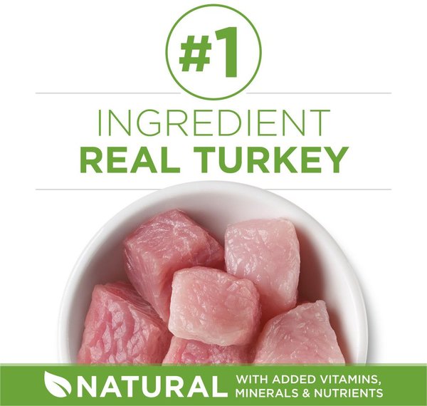 Show full view: Purina ONE +Plus Indoor Advantage Turkey Dry Cat Food, 7.2-kg bag slide 4 of 10