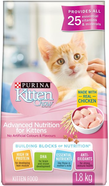 Hard sales kitten food