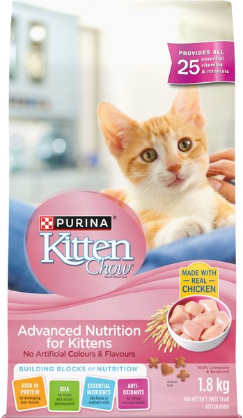 Show full view: Kitten Chow Advanced Nutrition Dry Kitten Food, 1.8-kg bag slide 3 of 10
