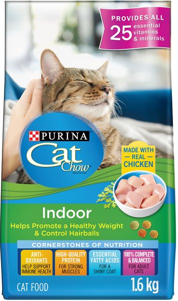 Cat Chow Indoor Cat Food with Real Chicken Dry Cat Food