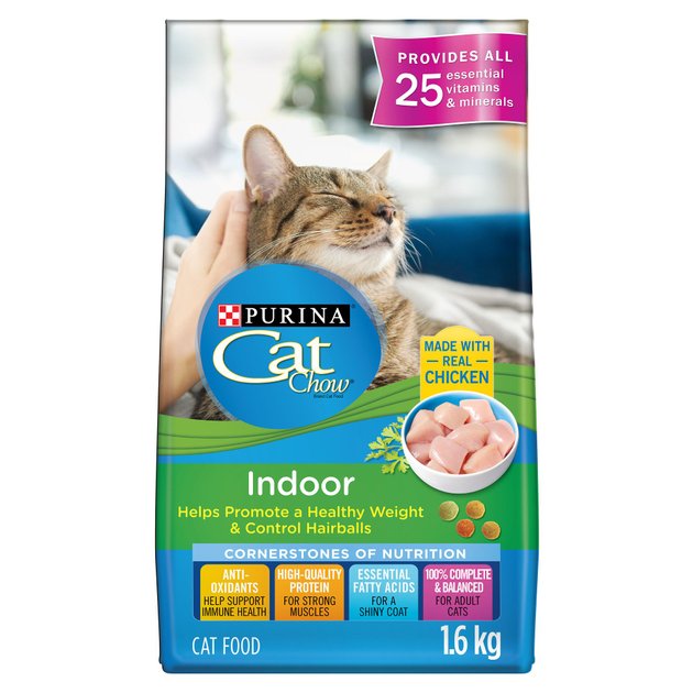 Cat Chow Indoor Cat Food with Real Chicken Dry Cat Food