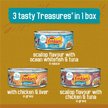 Show in main carousel: Friskies Tasty Treasures Variety Pack Wet Cat Food, 156-g can, case of 24 slide 6 of 9