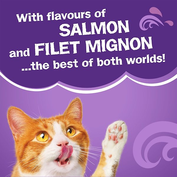 Show full view: Friskies Surfin' & Turfin' Dry Cat Food, 1.43-kg bag slide 7 of 11