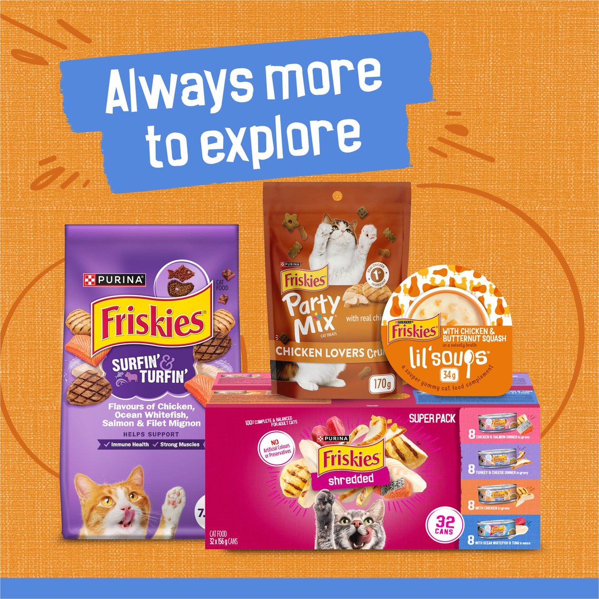 Discontinued - FRISKIES Shredded with Chicken in Gravy Wet Cat Food, 156-g  can, case of 24 - Chewy.com | Chewy Canada