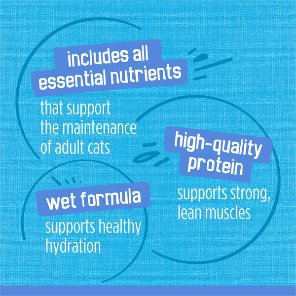 Show full view: Friskies Shredded Ocean Whitefish & Tuna Wet Cat Food, 156-g can, case of 24 slide 7 of 12