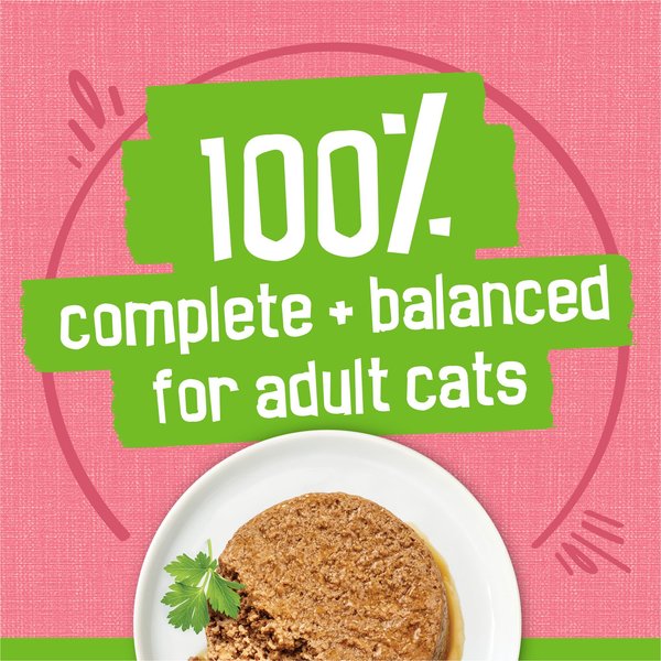 Show full view: Friskies Pate Salmon Dinner Wet Cat Food, 156-g can, case of 24 slide 6 of 10