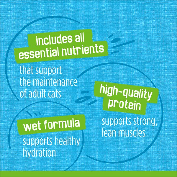 Show full view: Friskies Pate Ocean Whitefish & Tuna Dinner Wet Cat Food, 156-g can, case of 24 slide 7 of 10