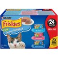Friskies Pate Ocean Delights Variety Pack Wet Cat Food, 156-g, case of 24