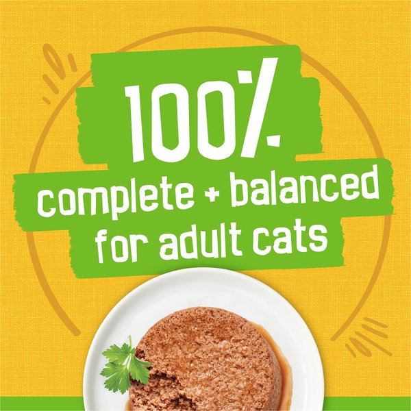 Show full view: Friskies Pate Chicken Dinner Wet Cat Food, 156-g can, case of 24 slide 6 of 10