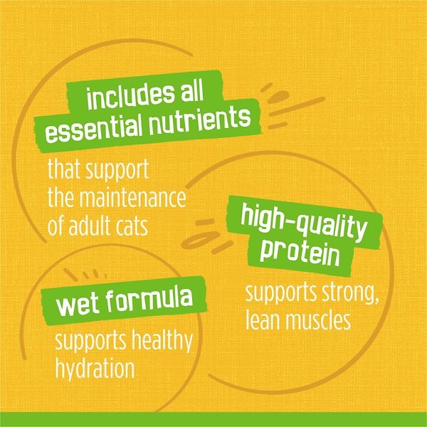 Show full view: Friskies Pate Chicken Dinner Wet Cat Food, 156-g can, case of 24 slide 7 of 10