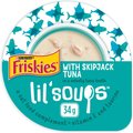 Friskies Lil' Soups with Skipjack Tuna Cat Food Complement, 34-g tray, case of 8