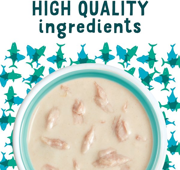 Show full view: Friskies Lil' Soups with Skipjack Tuna Cat Food Complement, 34-g tray, case of 8 slide 6 of 11