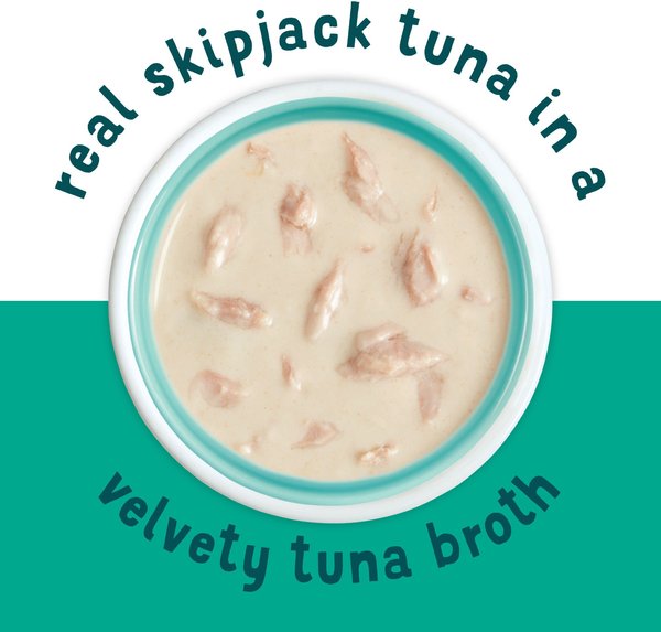 Show full view: Friskies Lil' Soups with Skipjack Tuna Cat Food Complement, 34-g tray, case of 8 slide 7 of 11