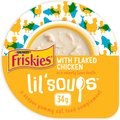 Friskies Lil' Soups with Flaked Chicken Cat Food Complement, 34-g tray, case of 8