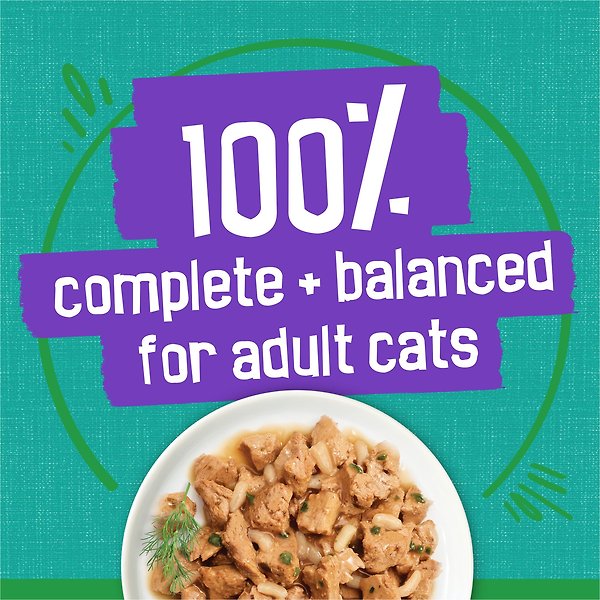 Show full view: Friskies Indoor Saucy Seafood Bake with Garden Greens in Sauce Wet Cat Food, 156-g can, case of 24 slide 6 of 11