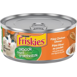 FRISKIES Pate Salmon Dinner Wet Cat Food 156 g can case of 24