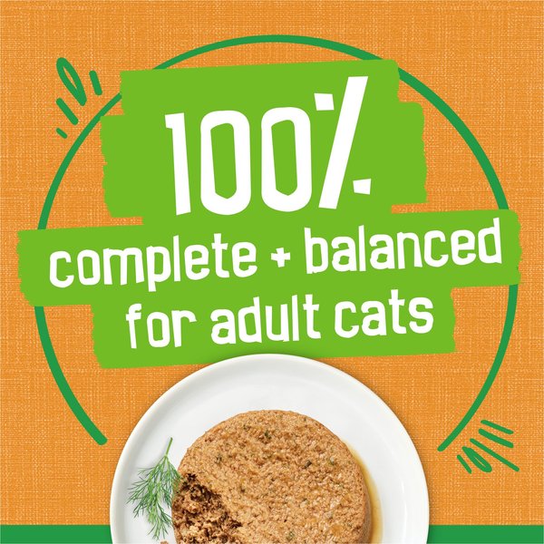 Show full view: Friskies Indoor Paté Chicken Dinner with Garden Greens Wet Cat Food, 156-g can, case of 24 slide 6 of 11