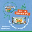 Show in main carousel: Friskies Indoor Flaked Ocean Whitefish Dinner with Garden Greens in Sauce Wet Cat Food, 156-g can, case of 24 slide 3 of 11
