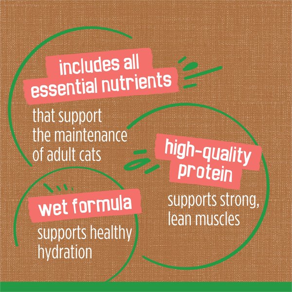 Show full view: Friskies Indoor Chunky Chicken & Turkey Casserole with Garden Greens in Gravy Wet Cat Food, 156-g can, case of 24 slide 7 of 11