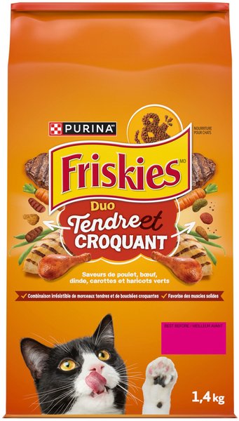Show full view: Friskies Grillers Dry Cat Food, 1.4-kg bag slide 3 of 10