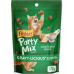 Show in main carousel: Friskies Party Mix Gravy-licious Crunch Turkey & Gravy Flavours Cat Treats, 170-g pouch slide 1 of 11