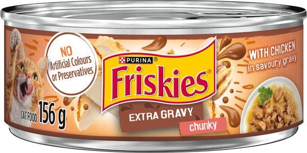 Friskies pate with outlet extra gravy