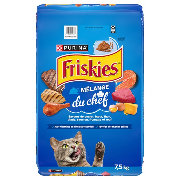 Purina fashion friskies 7 dry cat food