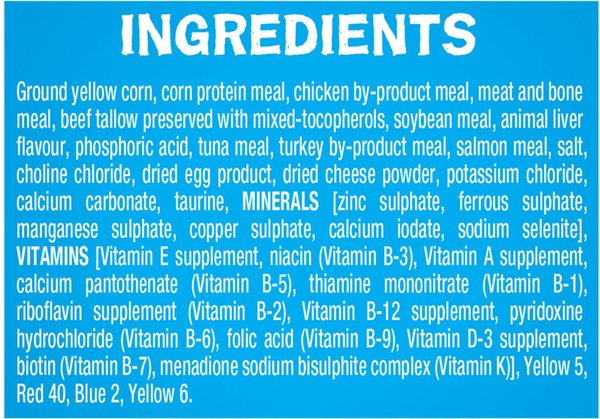 Show full view: Friskies Chef's Blend Dry Cat Food, 7.5-kg bag slide 9 of 9