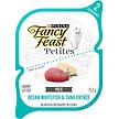 Show in main carousel: Fancy Feast Petites Pate Ocean Whitefish & Tuna Entree Wet Cat Food, 79.4-g tray, case of 12 slide 1 of 11