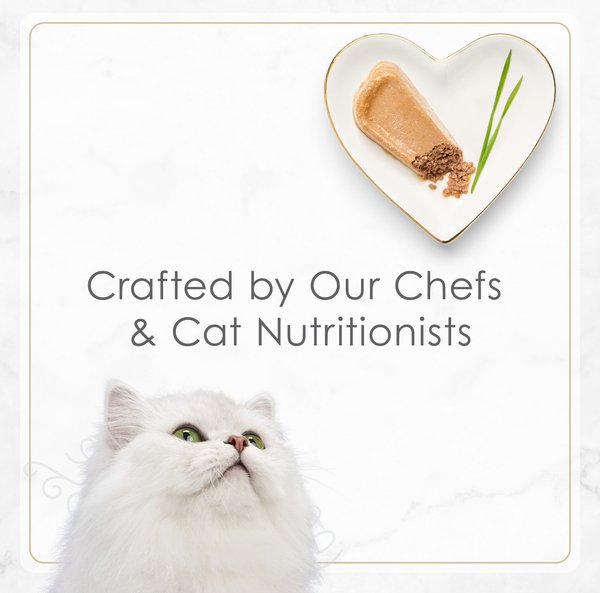 Show full view: Fancy Feast Petites Pate Ocean Whitefish & Tuna Entree Wet Cat Food, 79.4-g tray, case of 12 slide 5 of 11