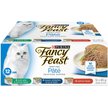 Show in main carousel: Fancy Feast Pate Seafood Supper Wet Cat Food Variety Pack, 85-g can, case of 12 slide 1 of 10