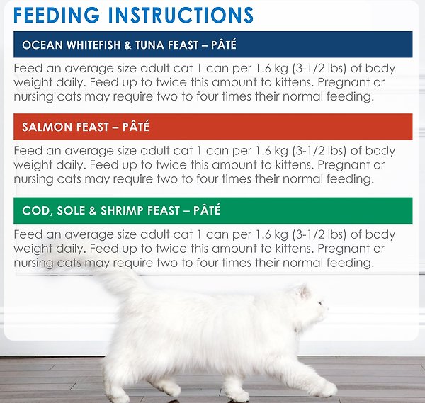 Show full view: Fancy Feast Pate Seafood Supper Wet Cat Food Variety Pack, 85-g can, case of 12 slide 9 of 10