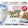 Show in main carousel: Fancy Feast Pate Seafood Supper Variety Pack Wet Cat Food, 85-g can, case of 24 slide 2 of 10