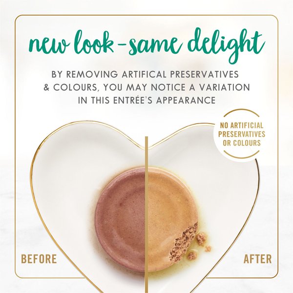 Show full view: Fancy Feast Pate Cod, Sole & Shrimp Feast Wet Cat Food, 85-g can, case of 24 slide 6 of 10