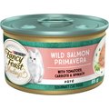 Fancy Feast Medleys Wild Salmon Primavera Pate Wet Cat Food, 85-g can, case of 24