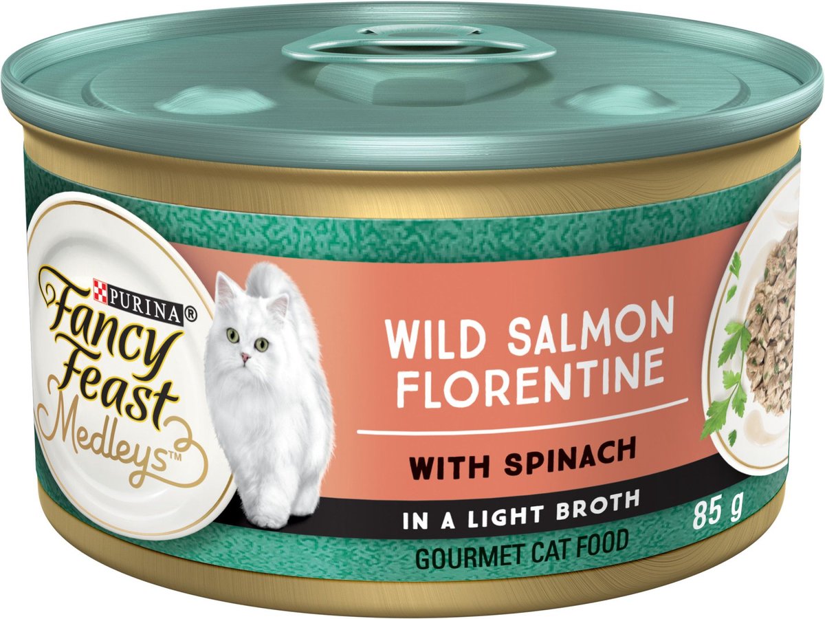 Fancy feast discount wild salmon florentine