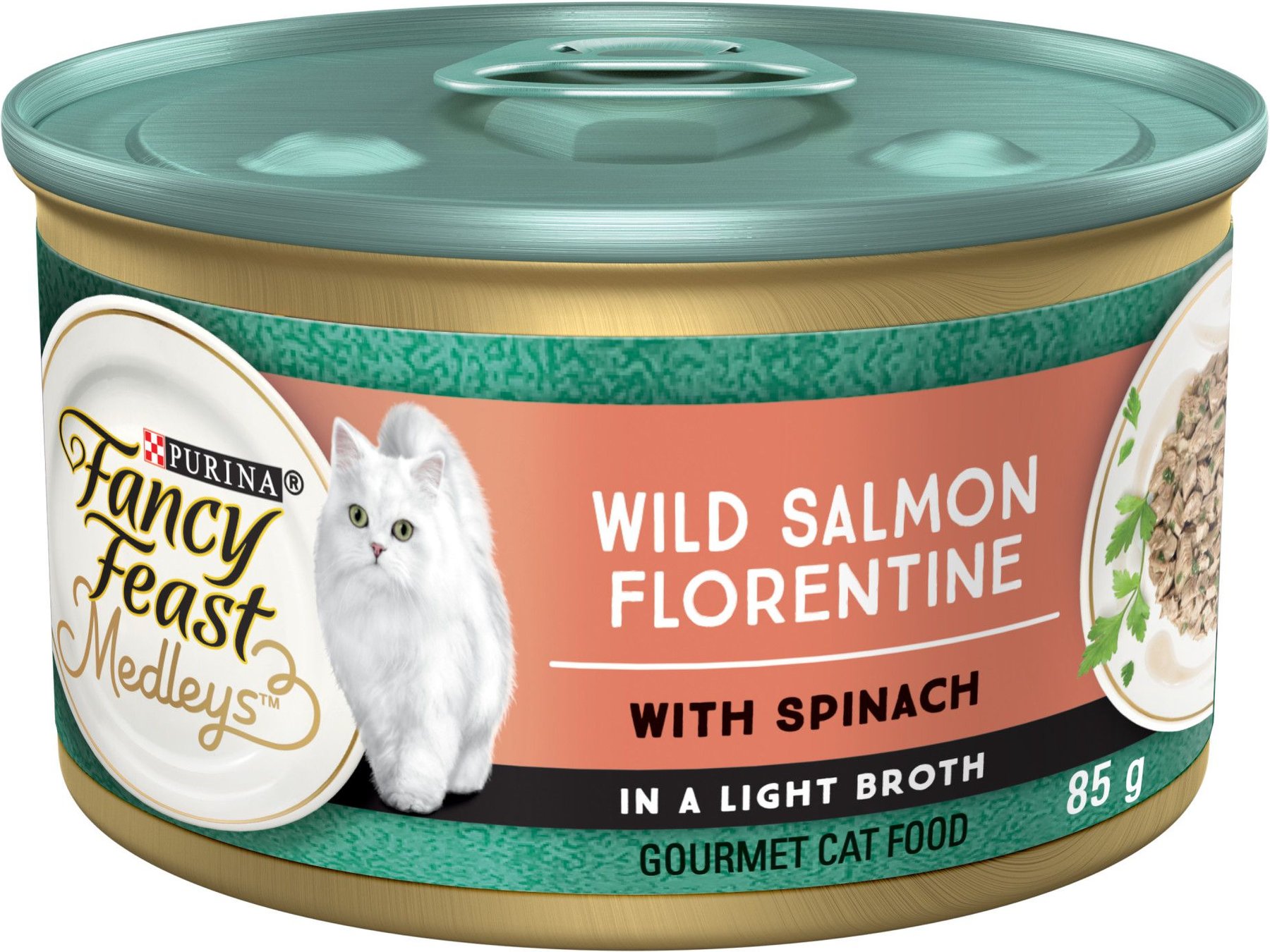 Fancy feast outlet salmon florentine