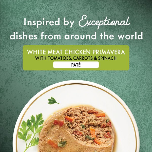 Show full view: Fancy Feast Medleys White Meat Chicken Primavera Pate Wet Cat Food, 85-g can, case of 24 slide 7 of 9