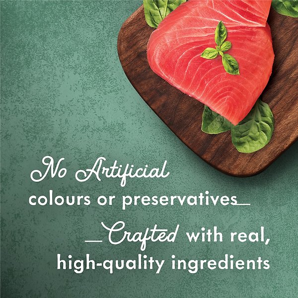 Show full view: Fancy Feast Medleys Shredded Tuna Fare in a Savoury Broth Wet Cat Food, 85-g can, case of 24 slide 3 of 10