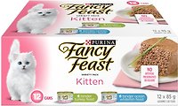 Fancy Feast Kitten Variety Pack Wet Cat Food, 85-g can, case of 12