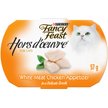 Show in main carousel: Fancy Feast Hors d'Oeuvre White Meat Chicken Appetizer Cat Food Complement, 57-g pouch, case of 10 slide 1 of 10