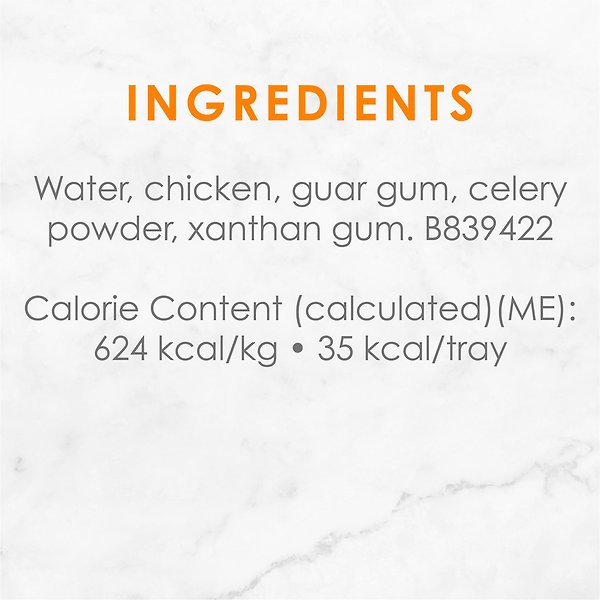 Show full view: Fancy Feast Hors d'Oeuvre White Meat Chicken Appetizer Cat Food Complement, 57-g pouch, case of 10 slide 7 of 10