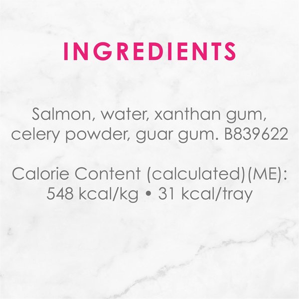 Show full view: Fancy Feast Hors d'Oeuvre Steamed Wild Alaskan Salmon Appetizer Cat Food Complement, 57-g pouch, case of 10 slide 7 of 10