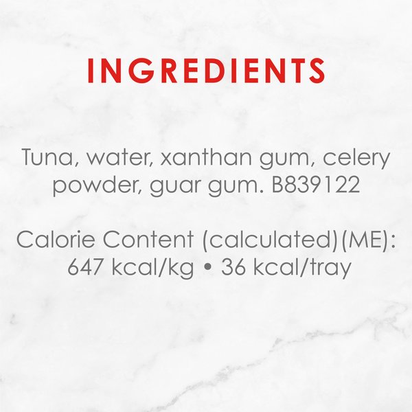 Show full view: Fancy Feast Hors d'Oeuvre Flaked Tuna Appetizer Cat Food Complement, 57-g pouch, case of 10 slide 7 of 10