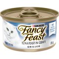 Fancy Feast Grilled Tuna Feast Wet Cat Food, 85-g can, case of 24