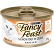 Show in main carousel: Fancy Feast Grilled Salmon Feast Wet Cat Food, 85-g can, case of 24 slide 1 of 11